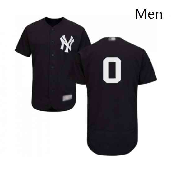 Mens New York Yankees 0 Adam Ottavino Navy Blue Alternate Flex Base Authentic Collection Baseball Jersey